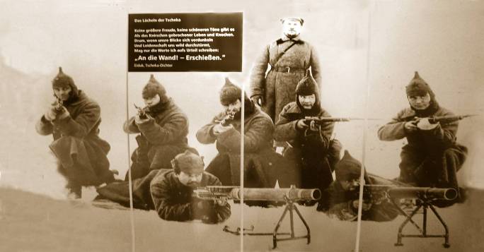 Ausstellungsimpression Soldaten
